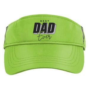 Best Dad Ever Retro Gift Adult Drive Performance Visor