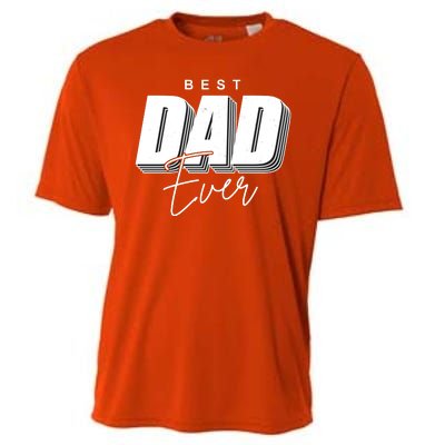 Best Dad Ever Retro Gift Cooling Performance Crew T-Shirt