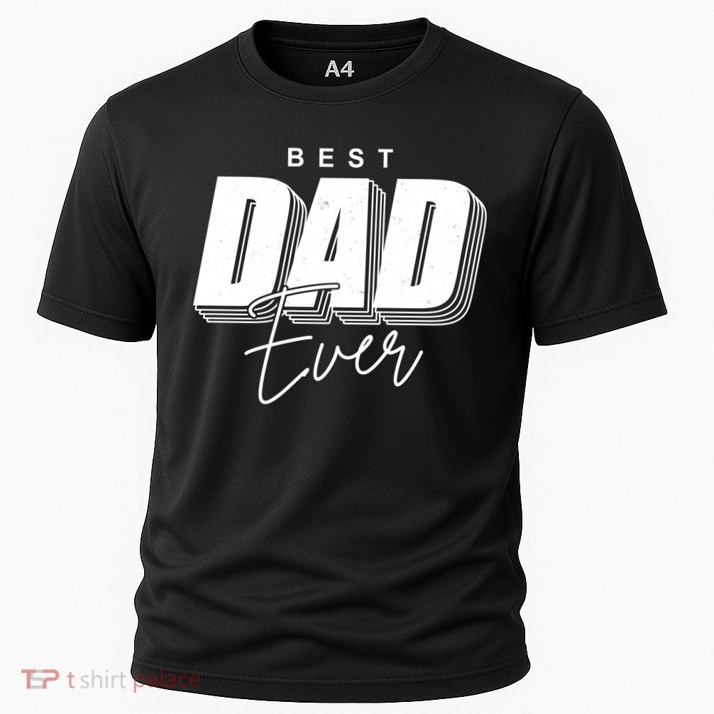 Best Dad Ever Retro Gift Cooling Performance Crew T-Shirt