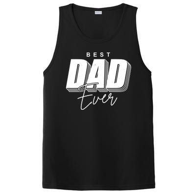 Best Dad Ever Retro Gift PosiCharge Competitor Tank