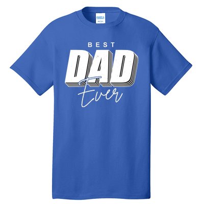 Best Dad Ever Retro Gift Tall T-Shirt