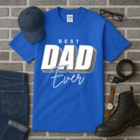 Best Dad Ever Retro Gift Tall T-Shirt