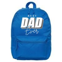 Best Dad Ever Retro Gift 16 in Basic Backpack