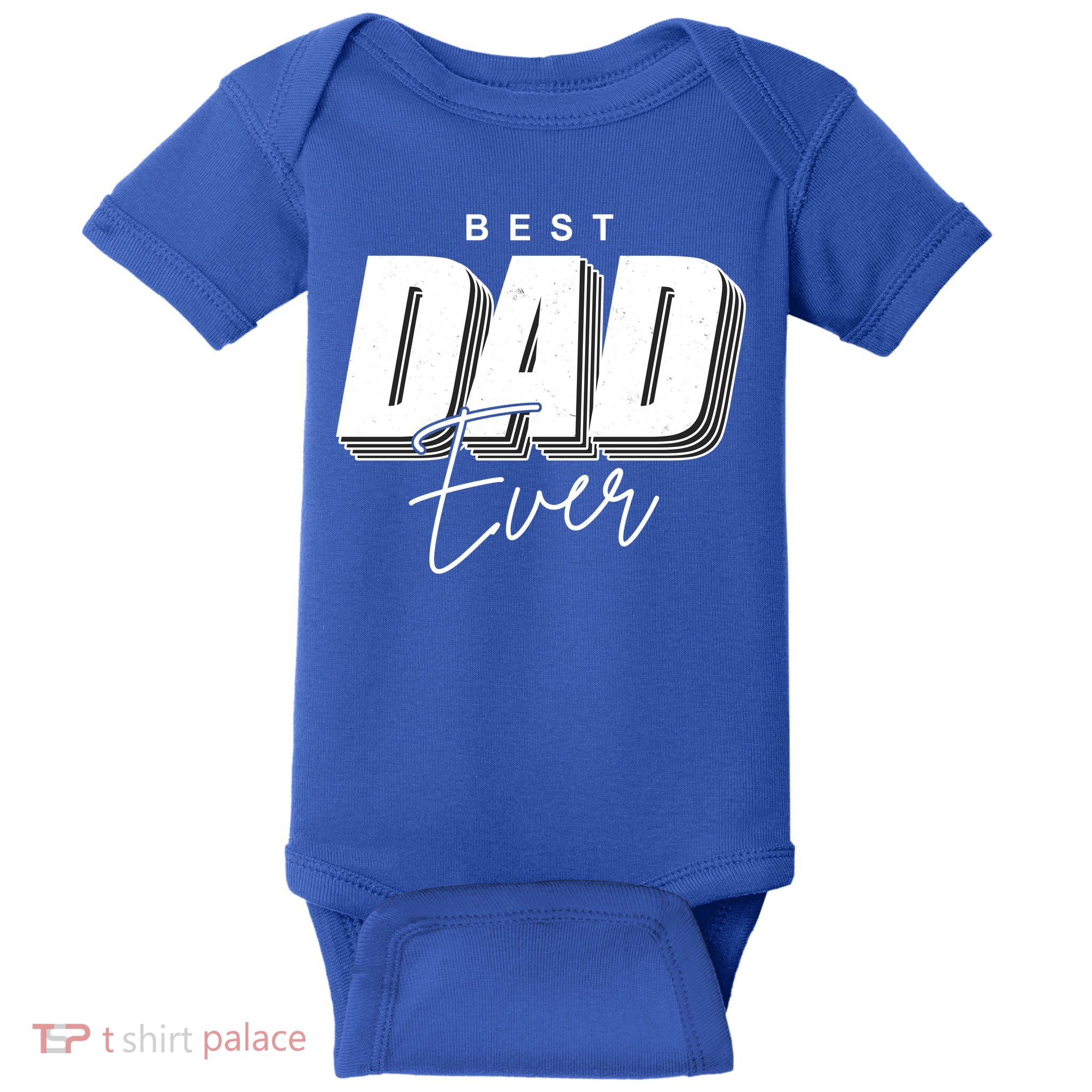 Best Dad Ever Retro Gift Baby Bodysuit