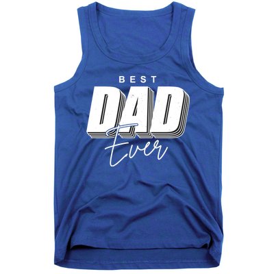 Best Dad Ever Retro Gift Tank Top