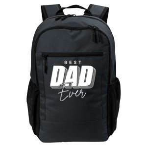 Best Dad Ever Retro Gift Daily Commute Backpack