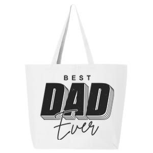 Best Dad Ever Retro Gift 25L Jumbo Tote