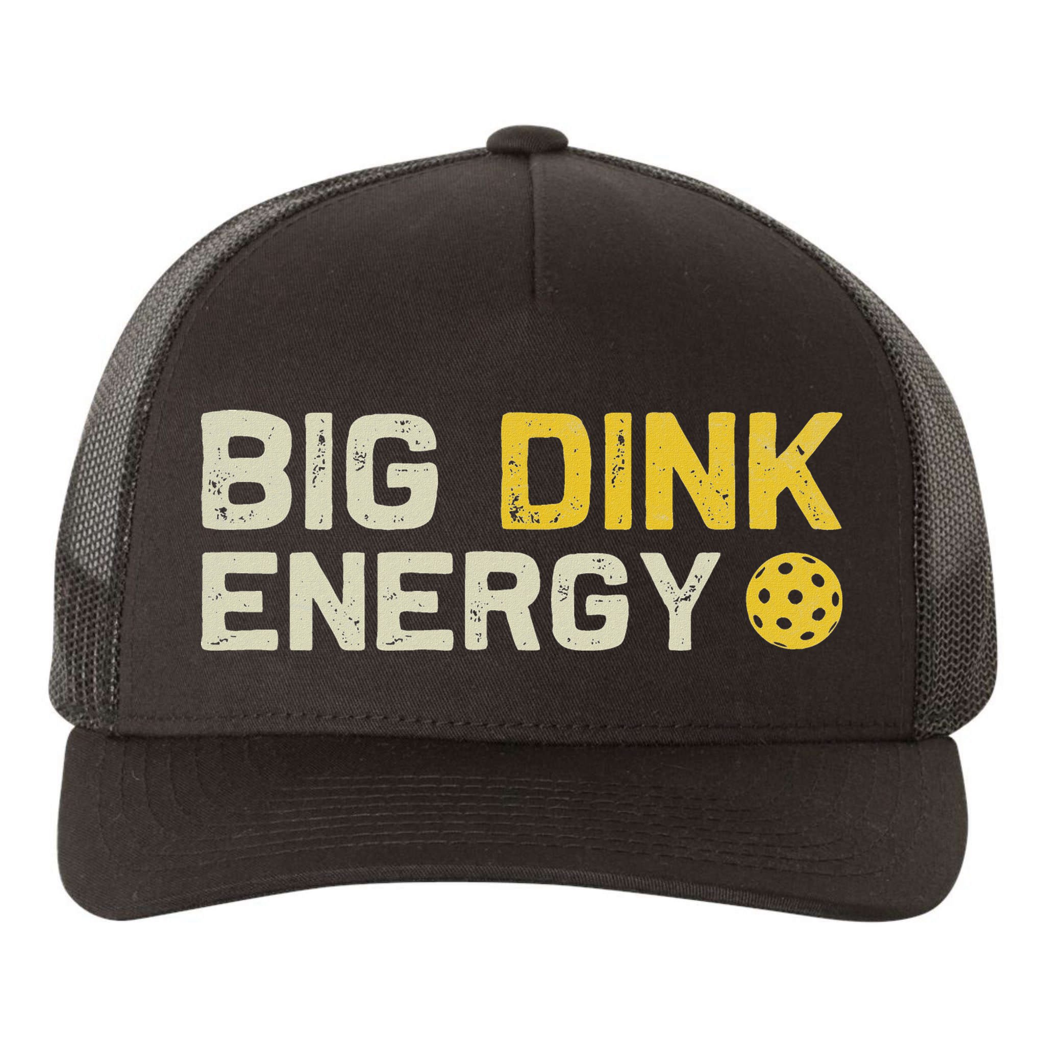 Big Dink Energy Pickleball Funny Dinking Pickle Ball Lover Yupoong Adult 5-Panel Trucker Hat