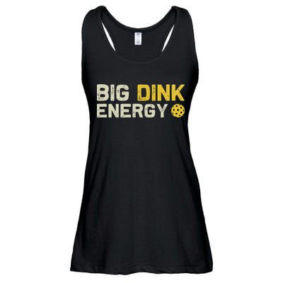 Big Dink Energy Pickleball Funny Dinking Pickle Ball Lover Ladies Essential Flowy Tank