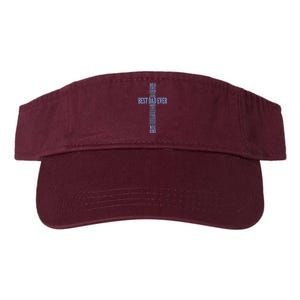 Best Dad Ever Positve Words Cross Valucap Bio-Washed Visor