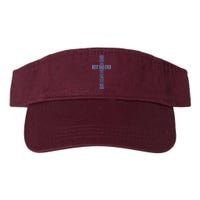 Best Dad Ever Positve Words Cross Valucap Bio-Washed Visor