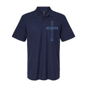 Best Dad Ever Positve Words Cross Softstyle Adult Sport Polo