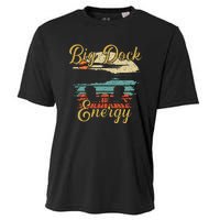 Big Dock Energy Summer Cottage Vacation Lake Life Cooling Performance Crew T-Shirt