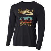 Big Dock Energy Summer Cottage Vacation Lake Life Cooling Performance Long Sleeve Crew