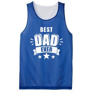 Best Dad Ever Father's Day Gift For Daddy Or Father Gift Mesh Reversible Basketball Jersey Tank