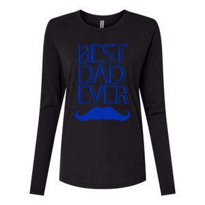 Best Dad Ever Gift Womens Cotton Relaxed Long Sleeve T-Shirt