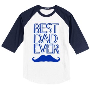 Best Dad Ever Gift Baseball Sleeve Shirt