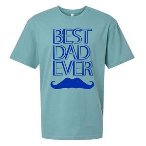 Best Dad Ever Gift Sueded Cloud Jersey T-Shirt