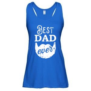 Best Dad Ever Gift For Bearded Daddys Father's Day Cool Gift Ladies Essential Flowy Tank