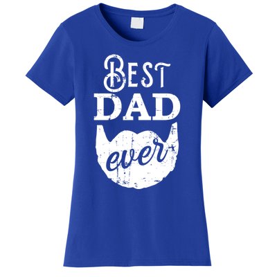 Best Dad Ever Gift For Bearded Daddys Father's Day Cool Gift Women's T-Shirt