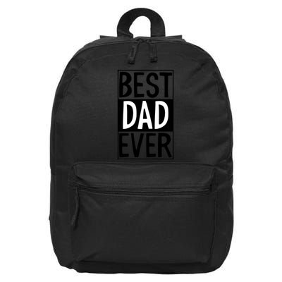 Best Dad Ever Funny Gift For Father's Day 16 in Basic Backpack