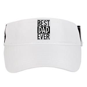 Best Dad Ever Funny Gift For Father's Day Adult Drive Performance Visor