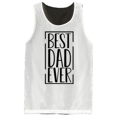 Best Dad Ever Funny Gift For Dad Mesh Reversible Basketball Jersey Tank