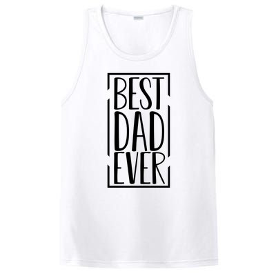 Best Dad Ever Funny Gift For Dad PosiCharge Competitor Tank