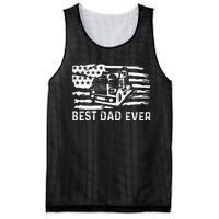 Best Dad Ever Flag truck dad trucker dad best trucking dad Mesh Reversible Basketball Jersey Tank