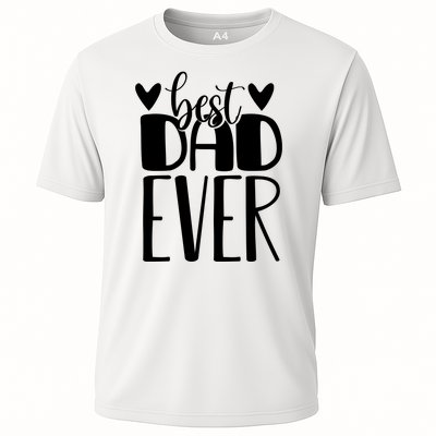 Best Dad Ever Funny Gift For Dad Cooling Performance Crew T-Shirt