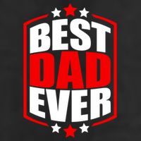 Best Dad Ever Father's Day Gift 7 Panel Mesh Trucker Snapback Hat