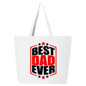 Best Dad Ever Father's Day Gift 25L Jumbo Tote