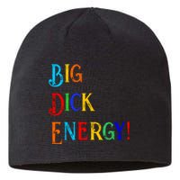 Big Dick Energy BDE Funny Colorful Humor Sustainable Beanie