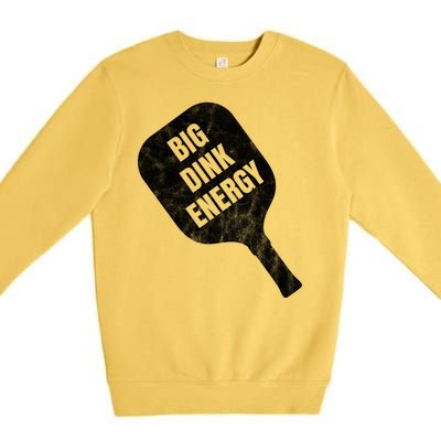 Big Dink Energy Funny Pickleball Sport Premium Crewneck Sweatshirt