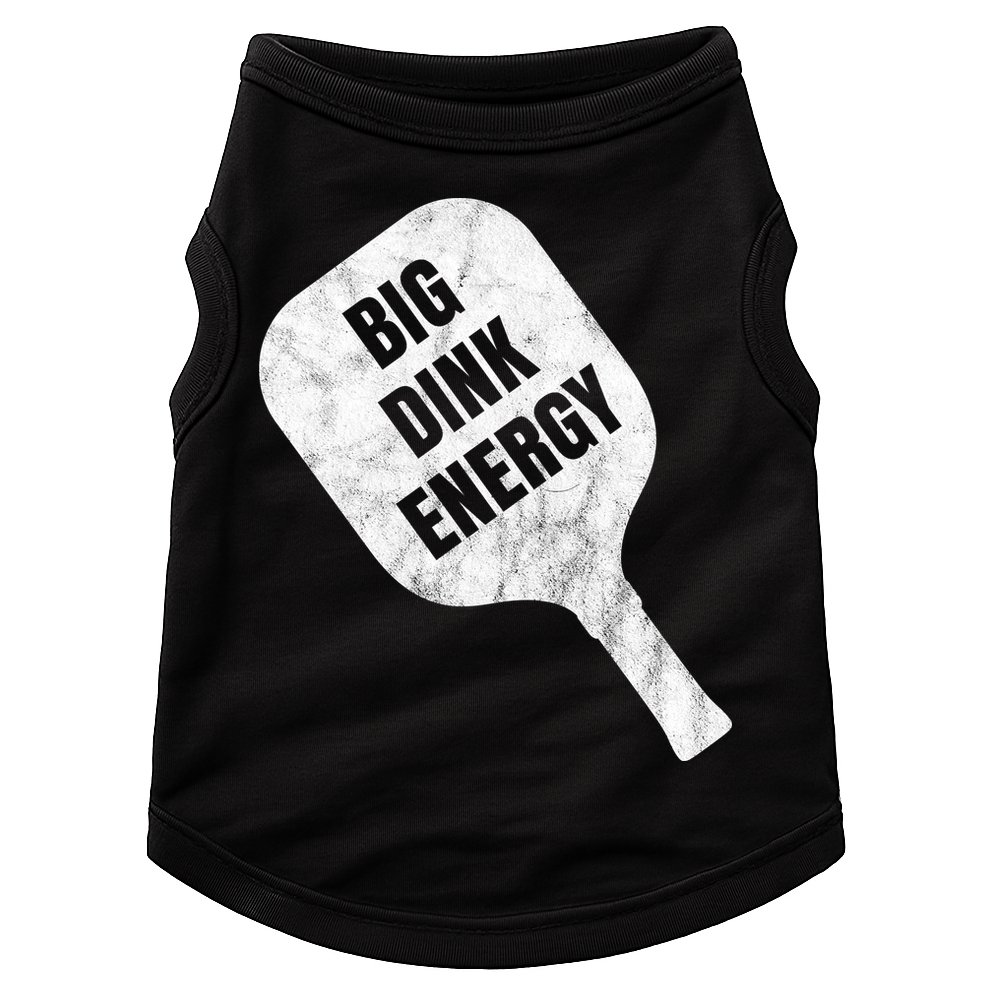 Big Dink Energy Funny Pickleball Sport Doggie Tank