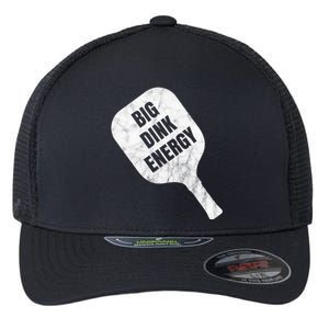 Big Dink Energy Funny Pickleball Sport Flexfit Unipanel Trucker Cap