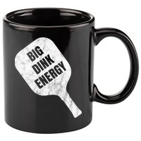 Big Dink Energy Funny Pickleball Sport 11oz C Handle Ceramic Mug