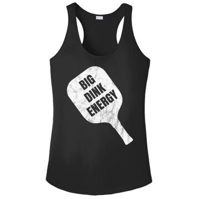 Big Dink Energy Funny Pickleball Sport Ladies PosiCharge Competitor Racerback Tank