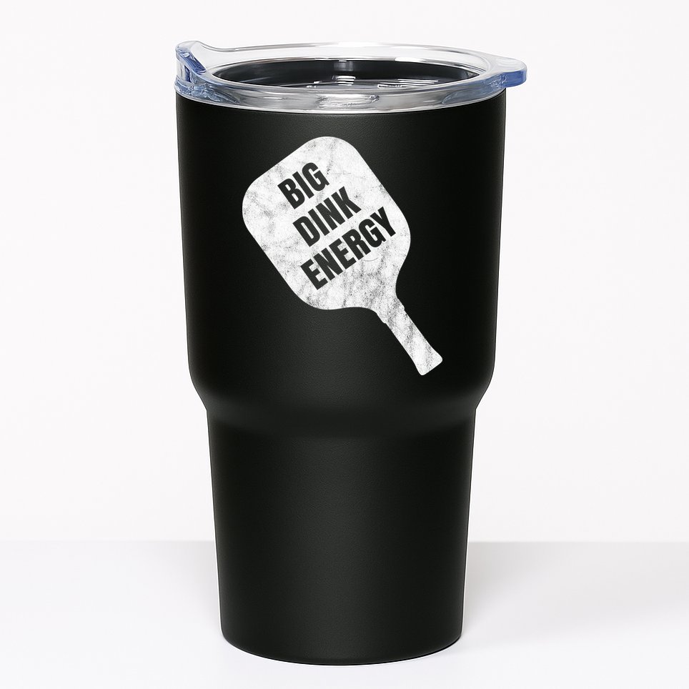 Big Dink Energy Funny Pickleball Sport Tumbler
