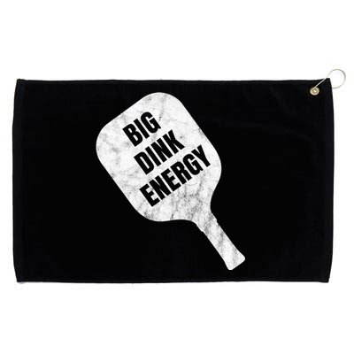 Big Dink Energy Funny Pickleball Sport Grommeted Golf Towel