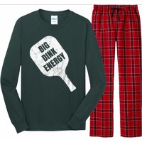 Big Dink Energy Funny Pickleball Sport Long Sleeve Pajama Set