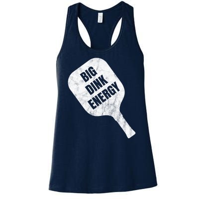 Big Dink Energy Funny Pickleball Sport Women's Racerback Tank