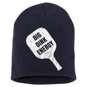 Big Dink Energy Funny Pickleball Sport Short Acrylic Beanie