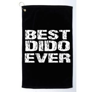 Best Dido Ever Ukrainian Grandfather Dad Ukraine Gift Platinum Collection Golf Towel