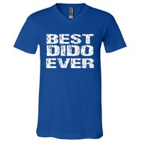 Best Dido Ever Ukrainian Grandfather Dad Ukraine Gift V-Neck T-Shirt