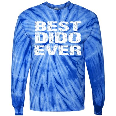 Best Dido Ever Ukrainian Grandfather Dad Ukraine Gift Tie-Dye Long Sleeve Shirt