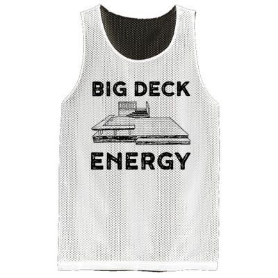 Big Deck Energy Yard Deck Patio Funny Mesh Reversible Basketball Jersey Tank