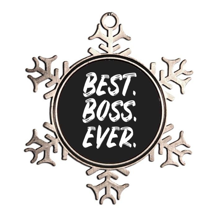 Boss Day Employee Appreciation Office Gift Metallic Star Ornament