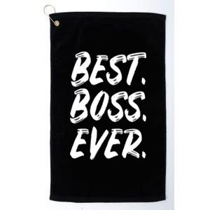 Boss Day Employee Appreciation Office Gift Platinum Collection Golf Towel