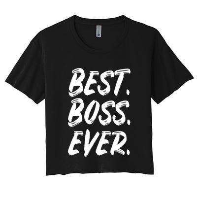 Boss Day Employee Appreciation Office Gift Crop Top